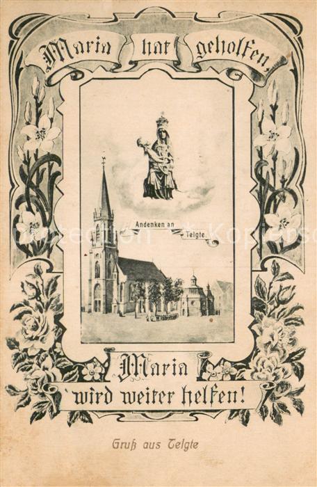 Telgte Warendorf Maria hat geholfen