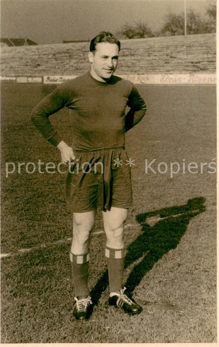 Herne Westfalen Willy Overdieck Portrait SC Westfalia Herne