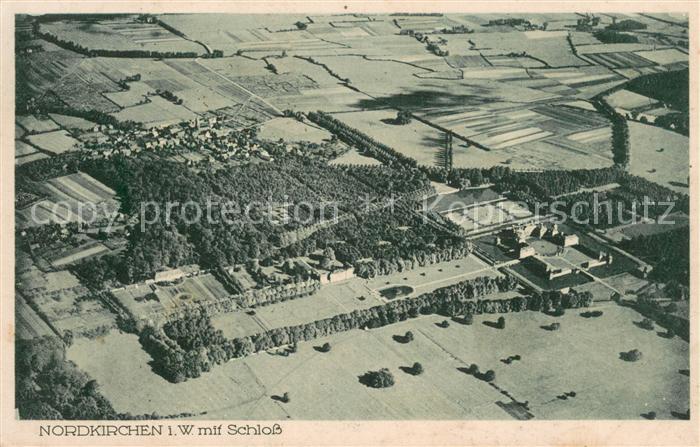 Nordkirchen Fliegeraufnahme mit Schloss
