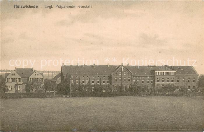 Holzwickede Ev Praeparanden Anstalt Feldpost