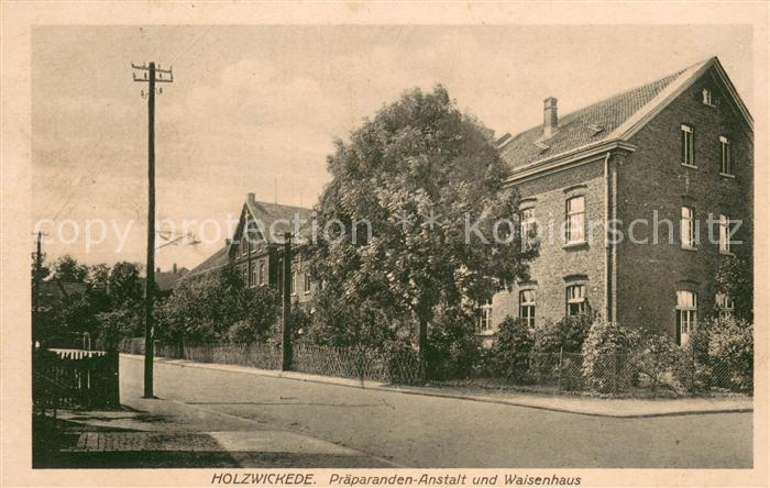 Holzwickede Praeparanden Anstalt und Waisenhaus