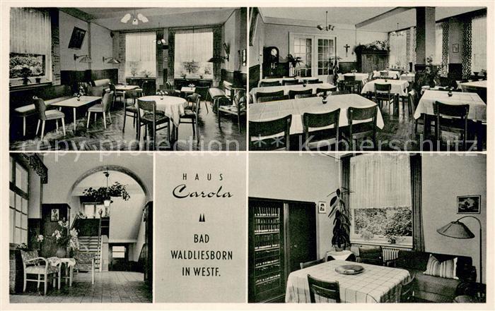 Bad Waldliesborn Haus Carola Gastraeume Zimmer
