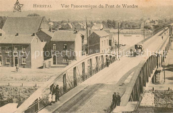 Herstal Vue panoramique du Pont de Wandre