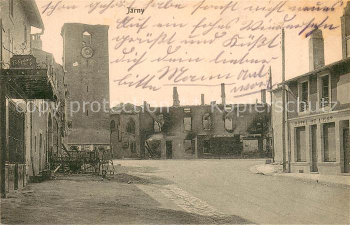 Jarny 54 Dorfmotiv Feldpost