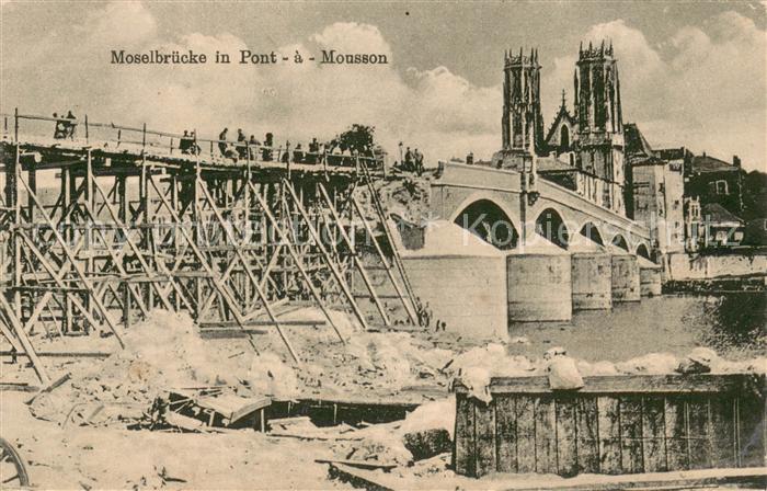 Pont-a-Mousson 54 Moselbruecke