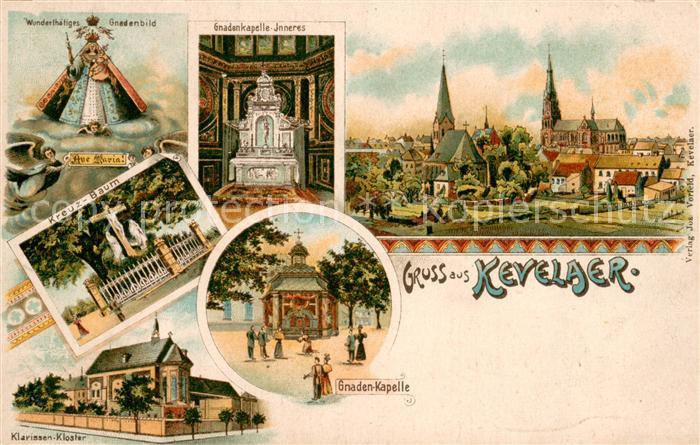 Kevelaer Gnadenbild Kreuz Baum Klarissen Kloster Gnadenkapelle