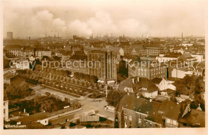 Oberhausen Fliegeraufnahme