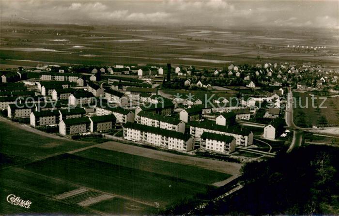 Werl Westfalen Kanadische Wohnsiedlung Fliegeraufnahme