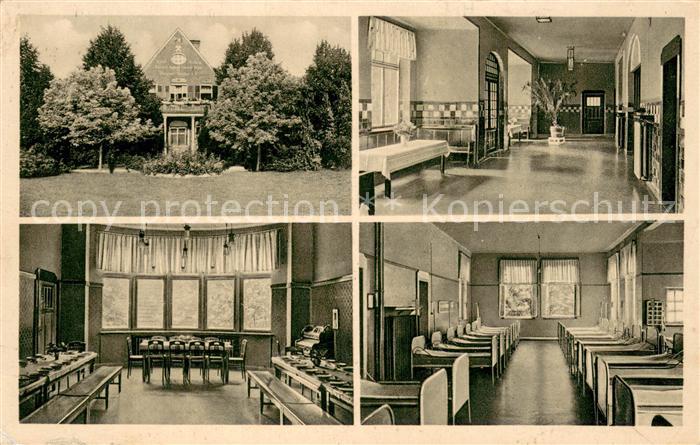 Bad Sassendorf Kinderheim der Harpener Bergbau AG Speisesaal Schlafraum