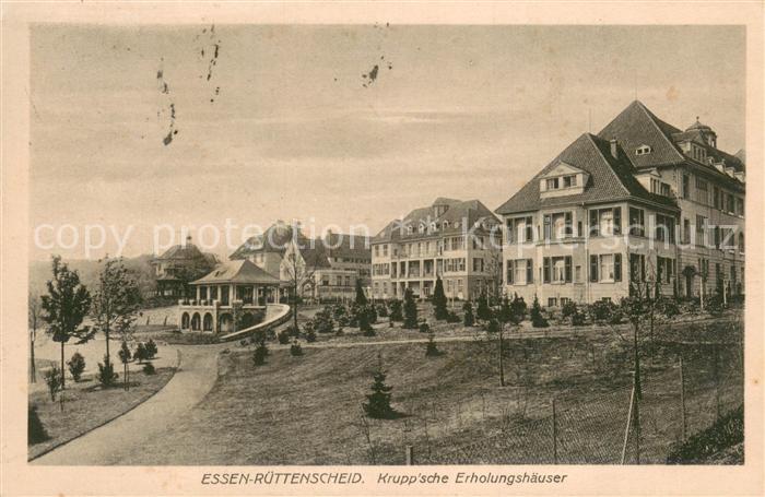 Ruettenscheid Kruppsche Erholungshaeuser