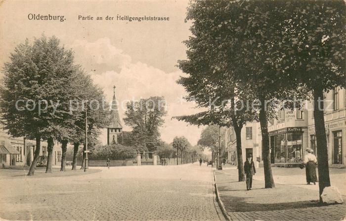 Oldenburg Niedersachsen Partie an der Heiligengeiststrasse Feldpost
