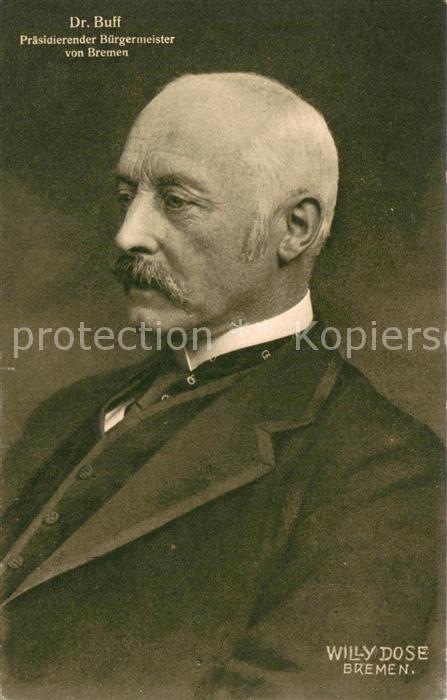 BREMEN  CITY Portrait Dr Buff Buergermeister