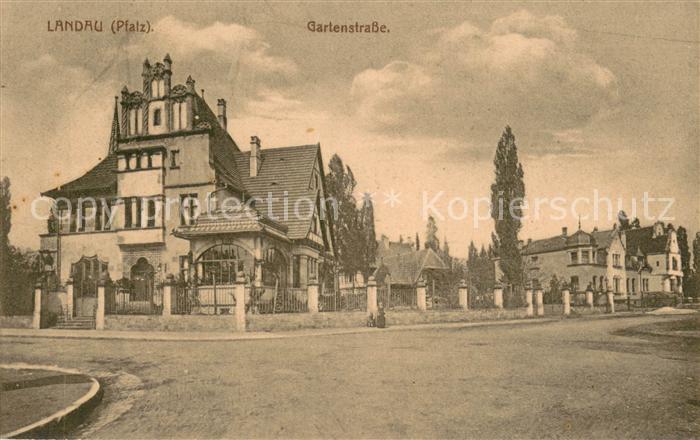 Landau  Pfalz Gartenstrasse