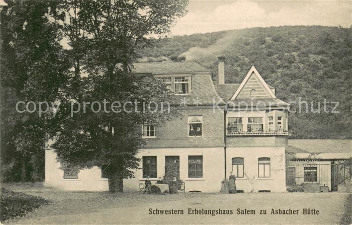 Bethel Bielefeld Schwestern Erholungshaus Salem zu Asbacher Huette