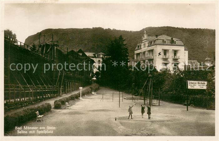 Bad Muenster Stein Ebernburg Saline mit Spielplatz