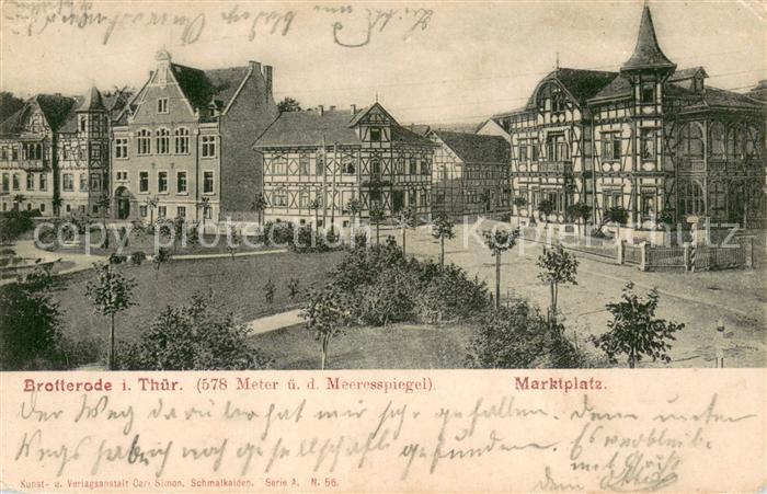 Brotterode Marktplatz