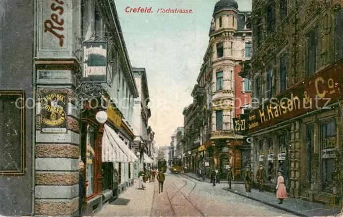 Krefeld Rhein Hochstrasse Feldpost