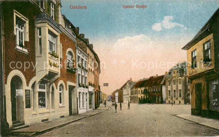 Geldern Gelder Strasse mit Adler Apotheke