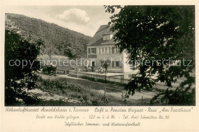 Arnoldshain Cafe Pension Wagner Rose Am Forsthaus