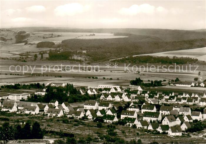 Beverungen Neue Siedlung Fliegeraufnahme