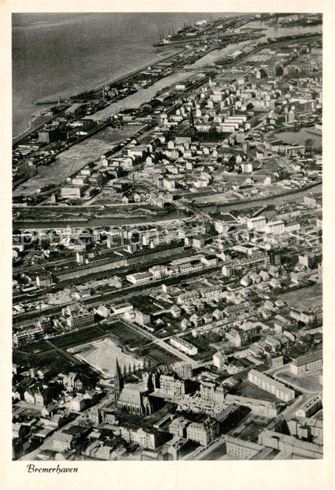 Bremerhaven Fliegeraufnahme