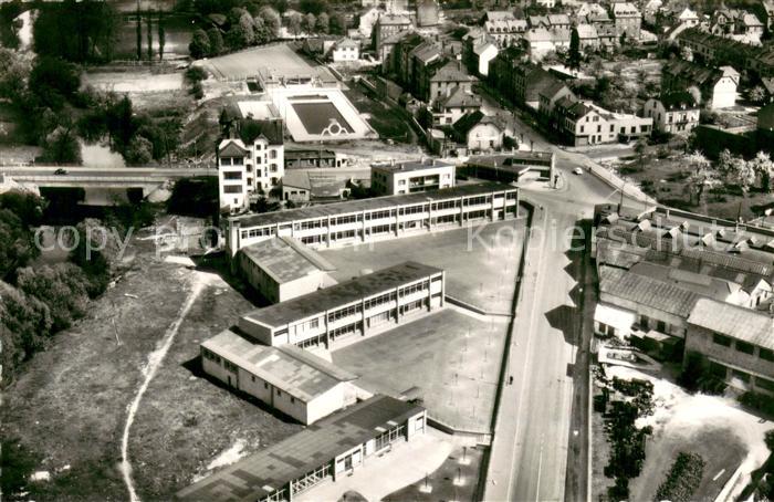 Sarreguemines Ecole de la Blies Vue aerienne