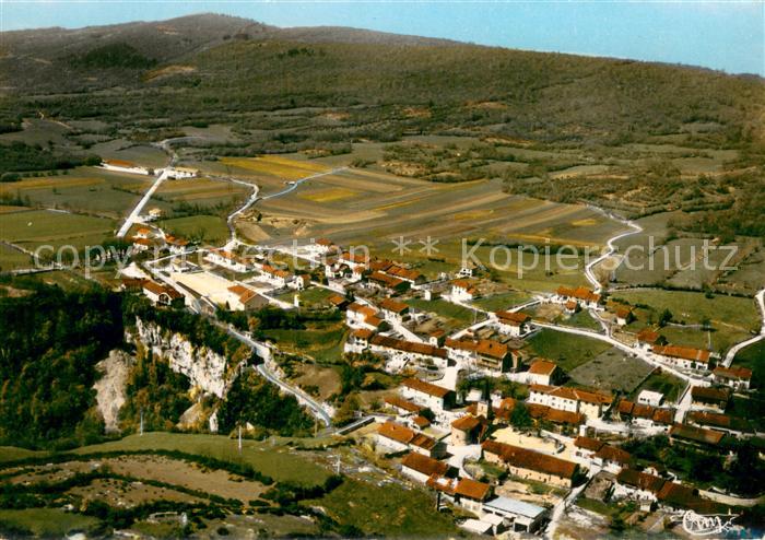 Corveissiat Vue generale aerienne