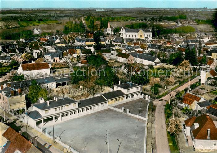 Ecueille Le Groupe Scolaire Vue aerienne