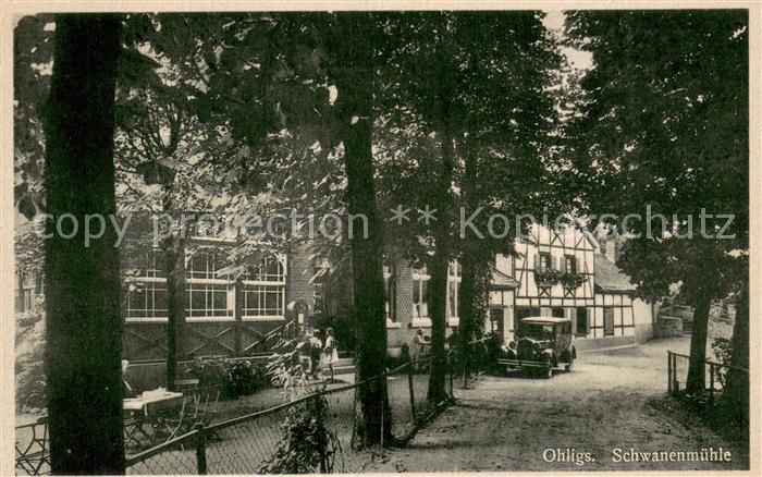 Ohligs Schwanen Muehle Restauration und Kaffee Schlicker