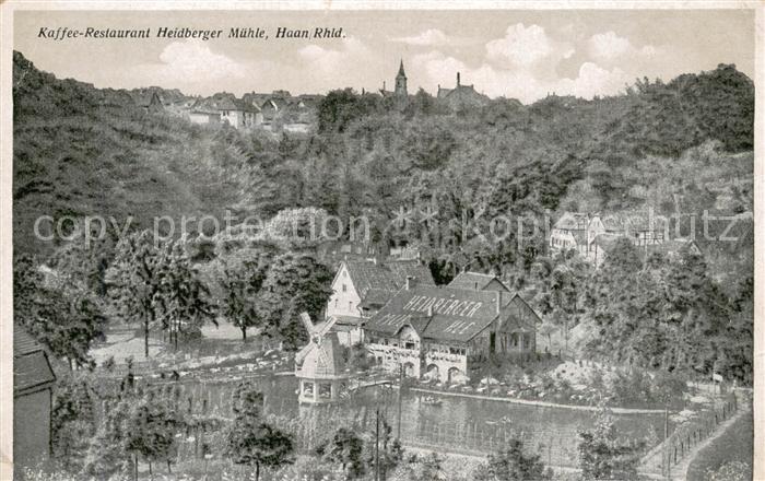 Haan Rheinland Kaffee Restaurant Heidelberger Muehle Panorama