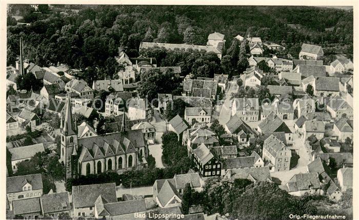 Bad Lippspringe Fliegeraufnahme Kirche