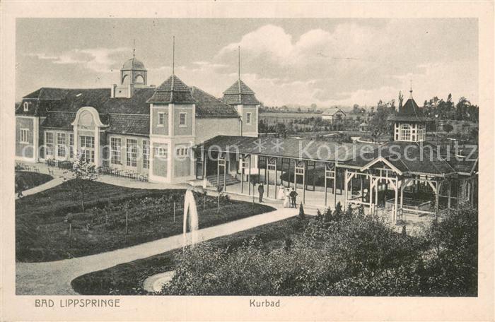 Bad Lippspringe Kurbad Feldpost