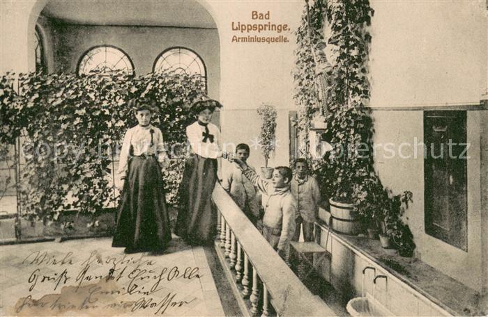 Bad Lippspringe Partie an der Arminiusquelle