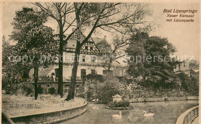 Bad Lippspringe Kursaal mit Lippequelle