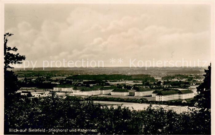 Stieghorst Blick auf Bielefeld - Kasernen