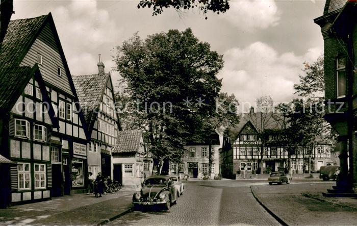 Halle Westfalen Bahnhofstrasse Fachwerkhaeuser