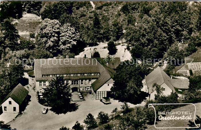 Steinhagen Westfalen Fliegeraufnahme Berghotel Quellental