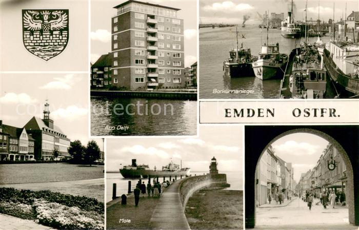 Emden Ostfriesland Mole Bokumanleger Am Delft