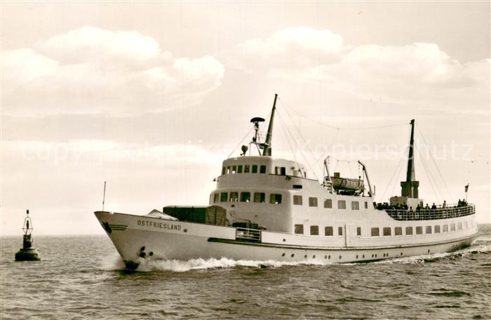 BORKUM Nordseebad Niedersachsen M.S. Ostfriesland