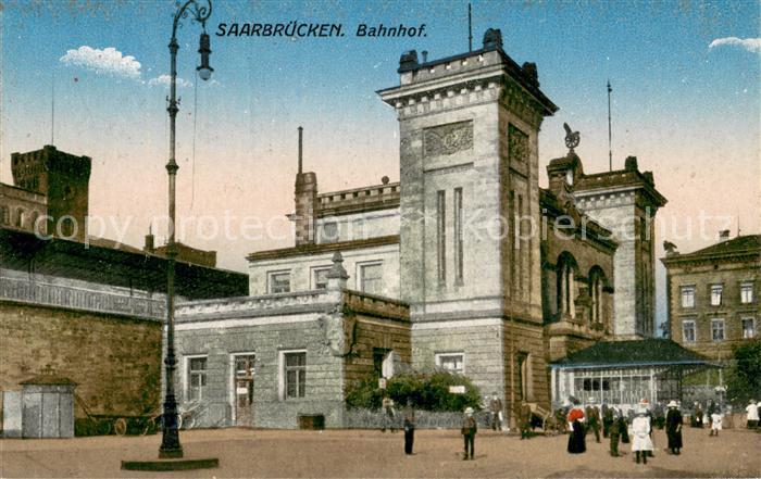 SAARBRueCKEN Saarland Bahnhof