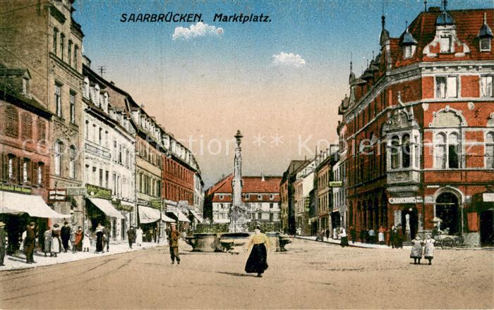 SAARBRueCKEN Saarland Marktplatz Cigarrenhaus