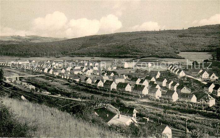 Kirn Nahe Siedlung ueber Nahe