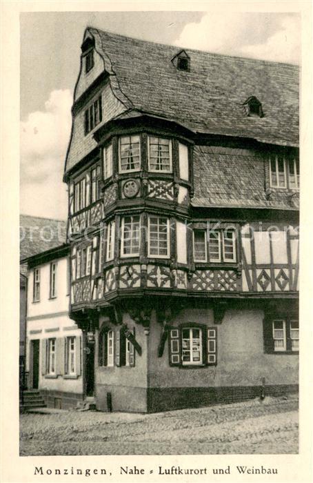 Monzingen Altes Fachwerkhaus