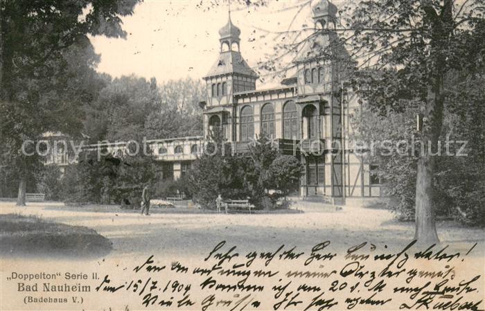 Bad Nauheim Badehaus Aussenansicht