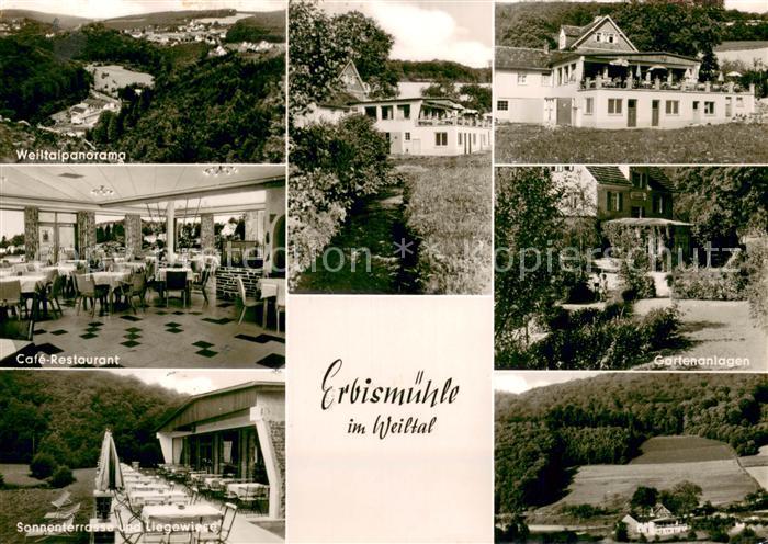 Neuweilnau Gaststaette Erbismuehle im Weiltal