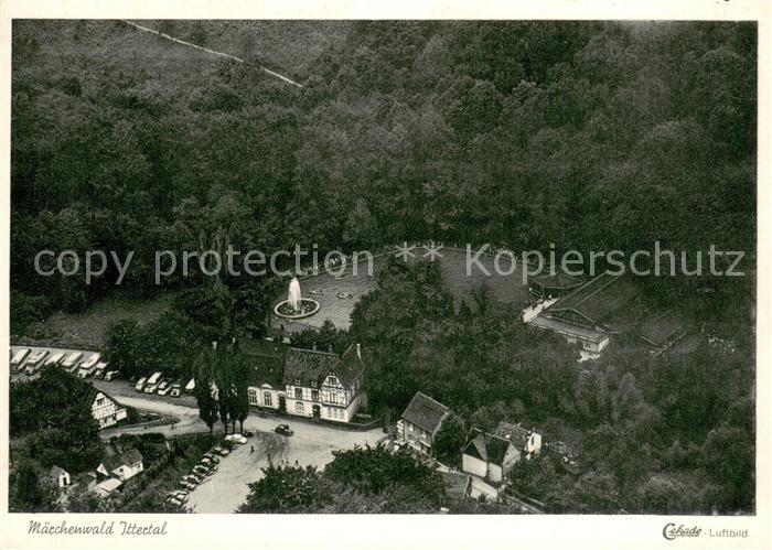 Wald Solingen Fliegeraufnahme Ittertaler Maerchenwald
