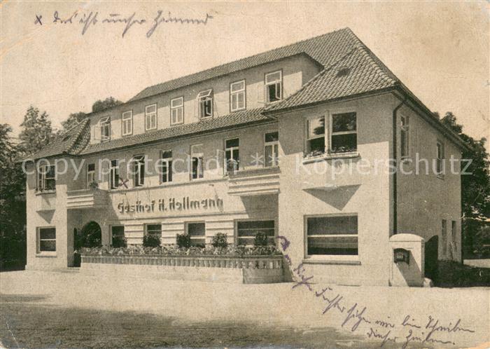 Halle Westfalen Gasthof H. Hollmann Aussenansicht