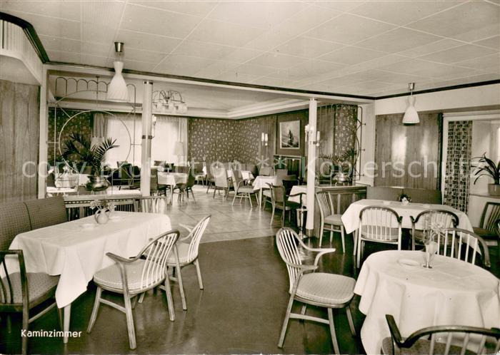 Steinhagen Westfalen Berghotel Quellenhof Kaminzimmer