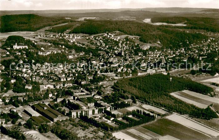 Menden Sauerland Fliegeraufnahme