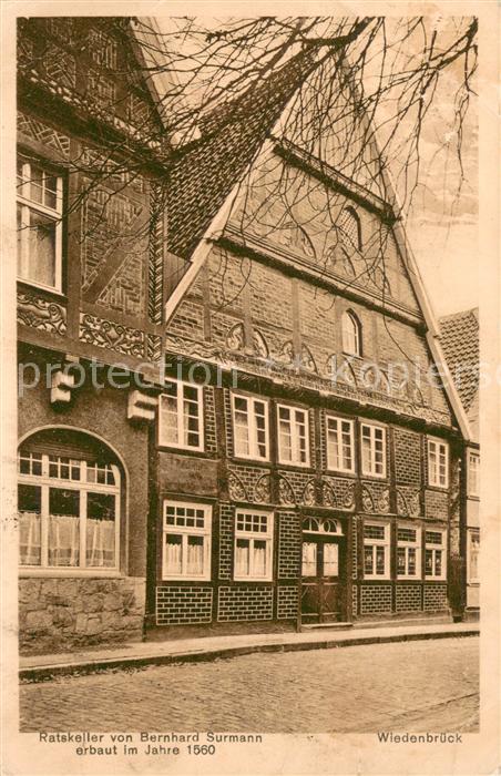 Wiedenbrueck Ratskeller von Bernhard Surmann